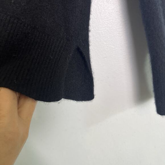 41 Hawthorn Women's 100% Cashmere Crew Neck Sweater Black Sz XXL Quite Luxury - Picture 5 of 15